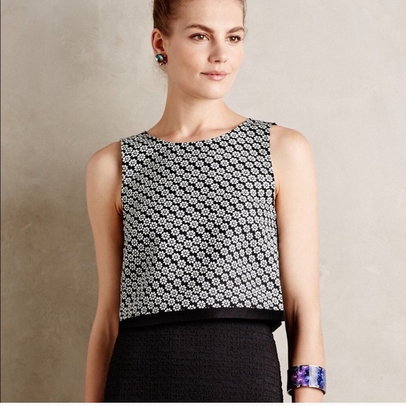 Anthropologie Tops - Anthropologie Erin Fetherston Daisified Midi Top 4